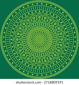 Decorative Mandala Pattern Art | Abstract Floral Geometry Ornament | Sacred Boho Symmetry Vector | Spiritual Decorative Artwork for Meditation and Interior Design