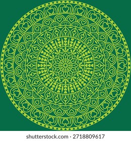 Decorative Mandala Pattern Art | Abstract Floral Geometry Ornament | Sacred Boho Symmetry Vector | Spiritual Decorative Artwork for Meditation and Interior Design