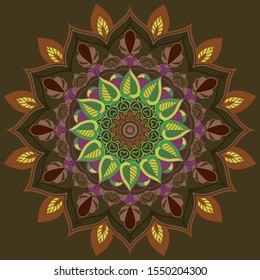 Decorative Mandala pattern (Vector Design)