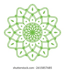 Decorative Mandala Vector Art Illustration