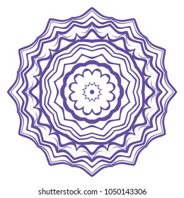 Decorative Mandala. vector illustration. For fashion, print, sticker, icon
