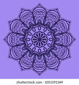 Decorative Mandala. vector illustration. For fashion, print, DESIGN, icon
