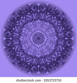 Decorative Mandala. vector illustration. For fashion, print, DESIGN, icon