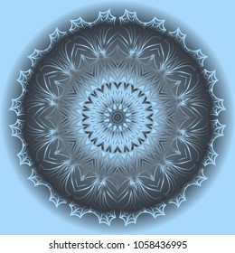 Decorative Mandala. vector illustration. For fashion, print, DESIGN, icon