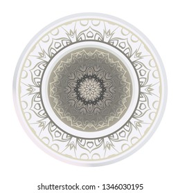 Decorative Mandala. Vector Illustration. Isolated. Tribal Ethnic Ornament With Mandala. Anti-Stress Therapy Pattern. Indian, Moroccan, Mystic, Ottoman Motifs