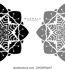 Decorative Mandalas are simple, beautiful and elegant