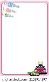 Decorative material inspired by Children's Day