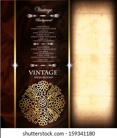 Decorative menu design