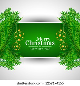 Decorative Merry Christmas celebartion background