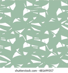 Decorative mesh pattern, arch, seamless vector background.