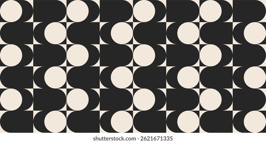 Decorative minimalist geometric pattern. Classic mosaic geometric background. Modern tile. Template for your design of tile, wallpapers, stained glass windows, fabric, textile.