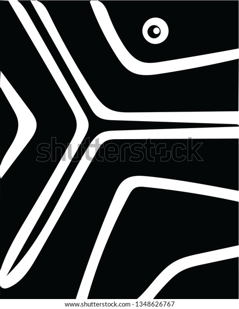 Decorative\
modern abstract art vector pattern\
design