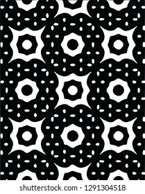Decorative modern art shape texture vector pattern design for many creative ideas