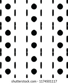 Decorative modern dots and lines vector pattern combination for many creative ideas