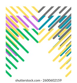 Decorative modern look pattern vector design in white area