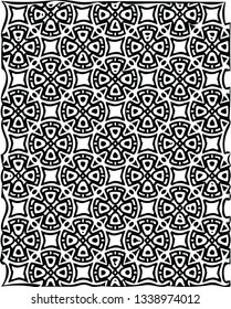 Decorative modern shape vector pattern tile texture design for creative ideas