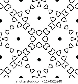 Decorative modern vector pattern