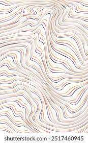 Decorative modern vector template wallpaper. Wave vector backdrop.