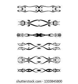 
 Decorative monograms and calligraphic borders. Template signage, logos, labels, stickers, cards. Graphic design page. Classic design elements for wedding invitations.