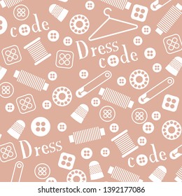 Decorative motif dress code can be used for card backgrounds design, fabric and paper design