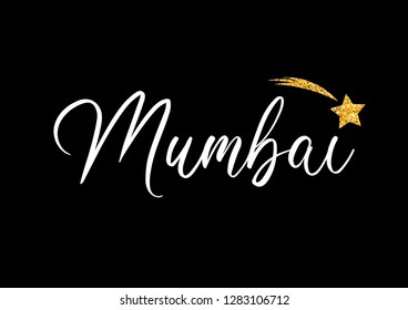 Decorative Mumbai Text