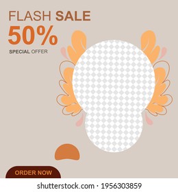 decorative natural illustration. Perfect for design projects, background, social media post , banner etc