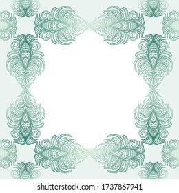Fondo de naturaleza decorativa. Ilustración del vector