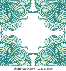 Fondo de naturaleza decorativa. Ilustración del vector
