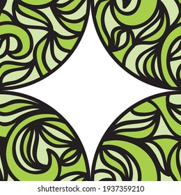 Fondo de naturaleza decorativa. Ilustración del vector