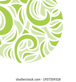 Fondo de naturaleza decorativa. Ilustración del vector