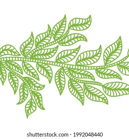 Fondo de naturaleza decorativa. Ilustración del vector