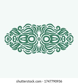 Decorative nature element. Vector illustration