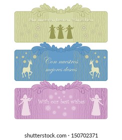 Decorative new year card