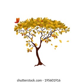 decorative oak tree