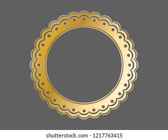 Decorative openwork frame