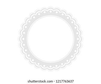 Decorative openwork frame