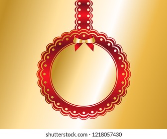 Decorative openwork frame