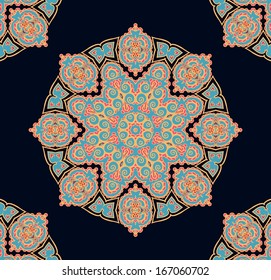 Decorative oriental rosette