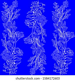 decorative ornament from algae color