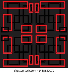 Decorative ornament backdrop for fabric, textile, wrapping paper, card, invitation, wallpaper, Wall, web design.