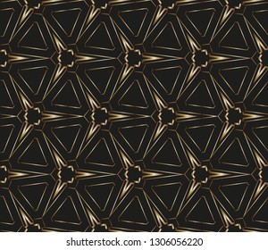 Decorative ornament, creative background, three-dimensionael pattern, illustrations, Wallpaper. Abstract texture. Traditional ethnic ornament for your dsign. Volumetric metal mosaic.  Luxury  vector 