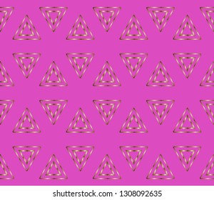 Decorative ornament, creative background, three-dimensionael pattern, illustrations, Wallpaper. Abstract texture. Traditional ethnic ornament for your dsign. Volumetric metal mosaic.  
