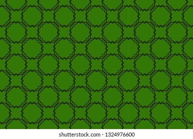 Decorative ornament, creative background, three-dimensionael pattern, illustrations, Wallpaper. Abstract texture. Traditional ethnic ornament for your dsign. Volumetric metal mosaic.  