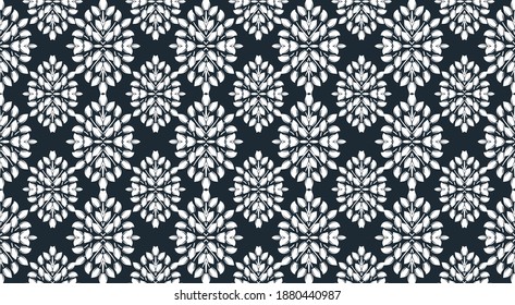 Dekoratives Dekor-Damast-Muster Textile Tapete klassisches Dekor