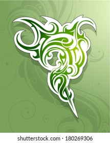Decorative ornament as design element. EPS-10