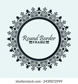 decorative ornament frame design background 