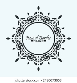 decorative ornament frame design background 