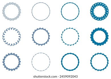 Decorative ornament frame set design