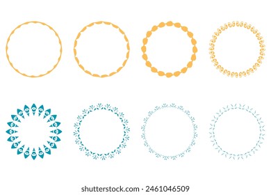 Decorative ornament frame set design