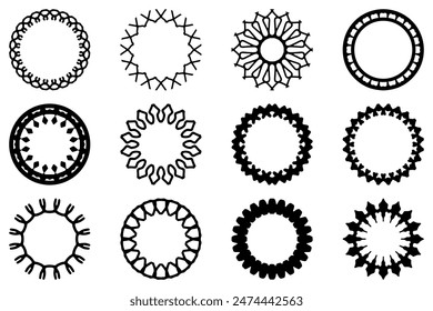 Diseño decorativo del marco del adorno
